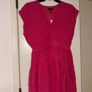 Bloomingdales Aqua mini dress